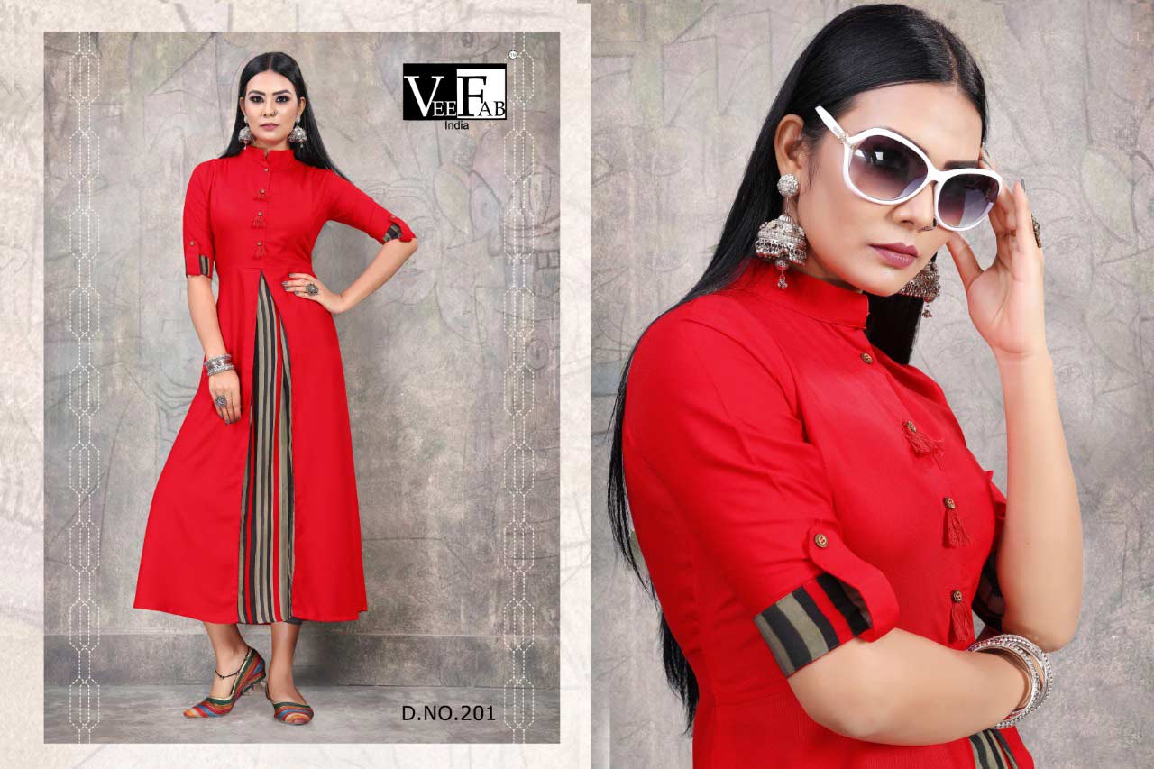 Vee Fab Crackles Vol-2 Rayon Dyed Wholesale Kurti Vee Fab Crackles Vol-2 Rayon Dyed Wholesale Kurti
